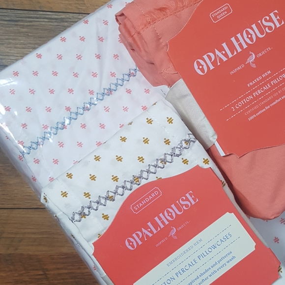 Opalhouse Bedding 2 Standard Pillowcases Poshmark
